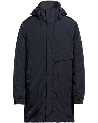 KRAKATAU Overcoat & Trench Coat - Blue