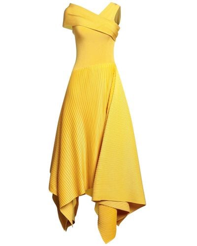 AZ FACTORY Midi Dress - Yellow