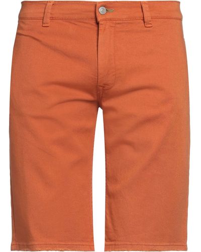 Grey Daniele Alessandrini Shorts & Bermuda Shorts - Orange