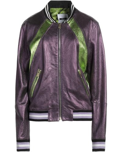 DIMORA Jacket Leather - Purple