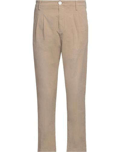 Aglini Pants Cotton, Elastane - Natural