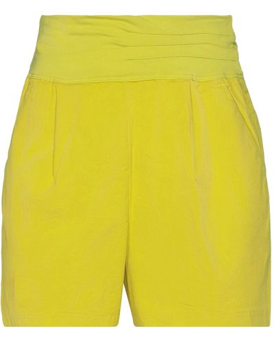 European Culture Shorts & Bermuda Shorts - Yellow