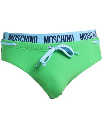 Moschino Bikini Bottoms & Swim Briefs - Green