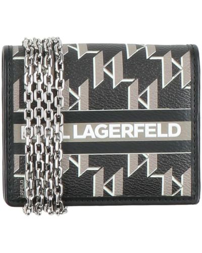Karl Lagerfeld Document Holder Polyurethane - Black