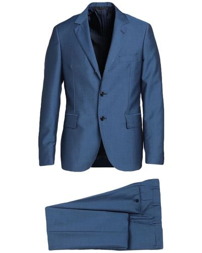 Mp Massimo Piombo Suit - Blue