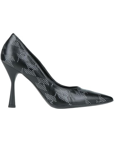 Karl Lagerfeld Court Shoes - Black