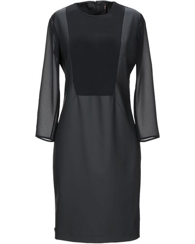 Manila Grace Mini Dress - Black