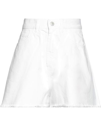Forte Denim Shorts - White