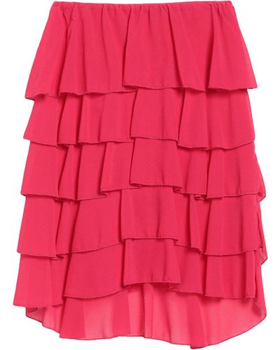 Soallure Midi Skirt - Pink