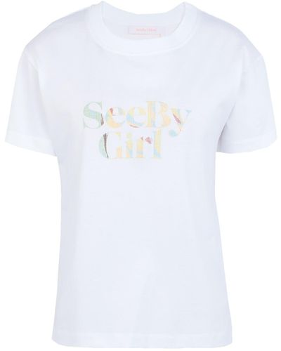 See By Chloé T-Shirt Cotton - White