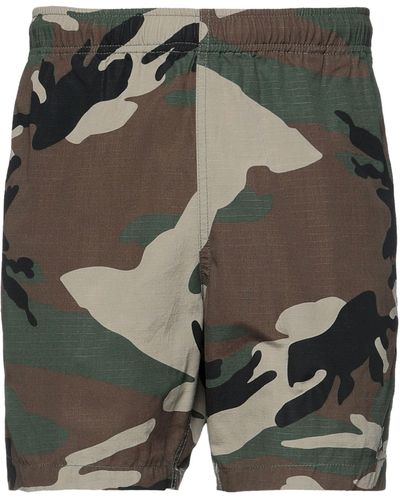 Obey Shorts & Bermuda Shorts - Green