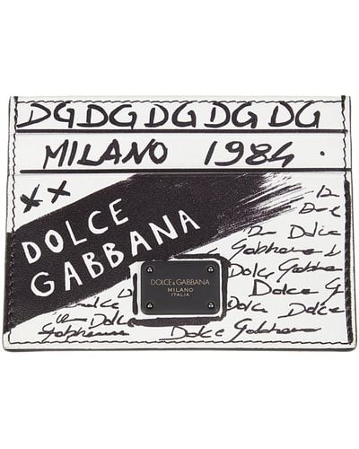 Dolce & Gabbana Cardholder Calfskin - White