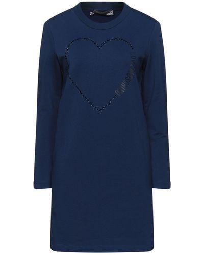 Love Moschino Mini-Kleid - Blau