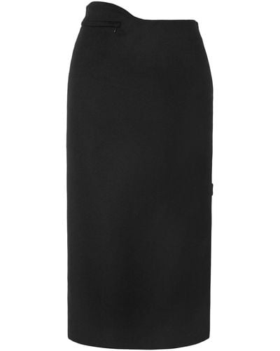 Commission Midi Skirt - Black