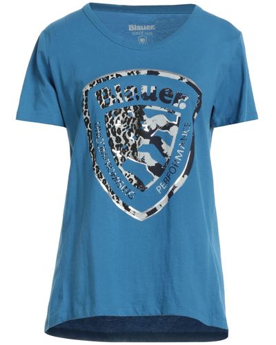 Blauer T-shirt - Blue