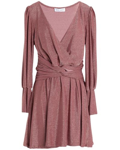 WEILI ZHENG Mini Dress - Purple