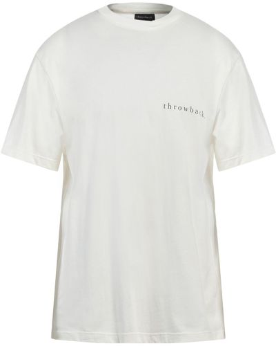 Throwback. T-Shirt Cotton - White