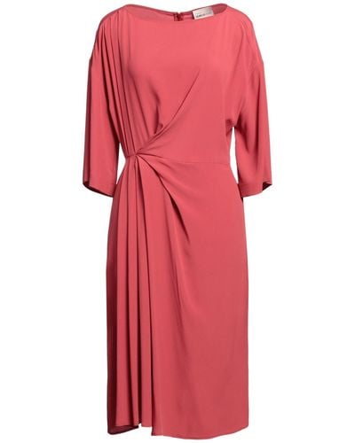 Semicouture Midi Dress - Red