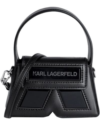 Karl Lagerfeld Bolso con bandolera - Negro