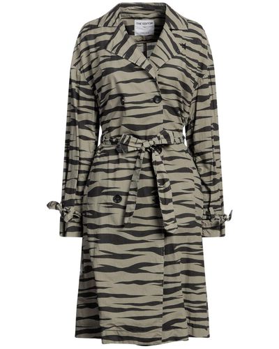Saucony Overcoat & Trench Coat - Gray