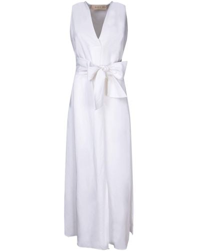 Blanca Vita Maxi-Kleid - Weiß