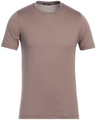 Barbati Khaki T-Shirt Cotton - Pink
