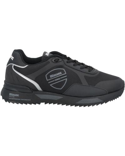 Blauer Sneakers - Negro