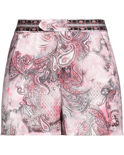 Black Coral Shorts & Bermuda Shorts - Pink