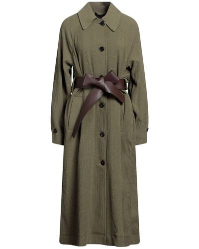 Momoní Overcoat & Trench Coat - Green