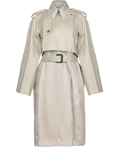 Celine Overcoat & Trench Coat - Natural
