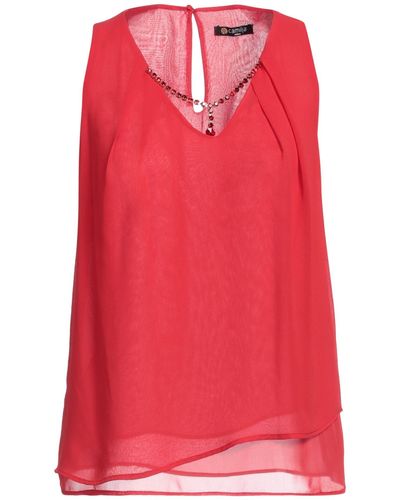 Camilla Top Polyester - Red