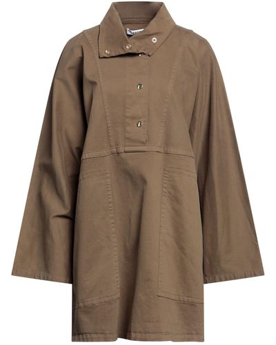 Grifoni Overcoat & Trench Coat - Brown
