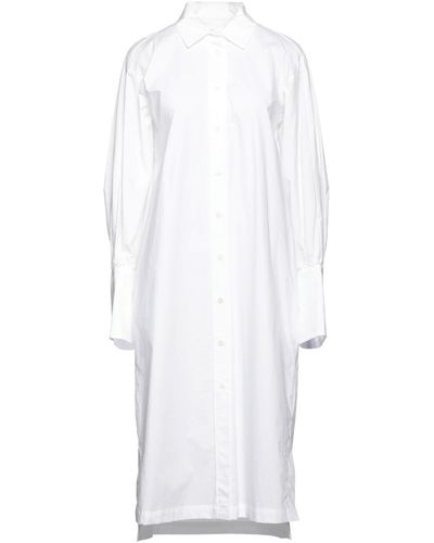 ODEEH Midi Dress - White