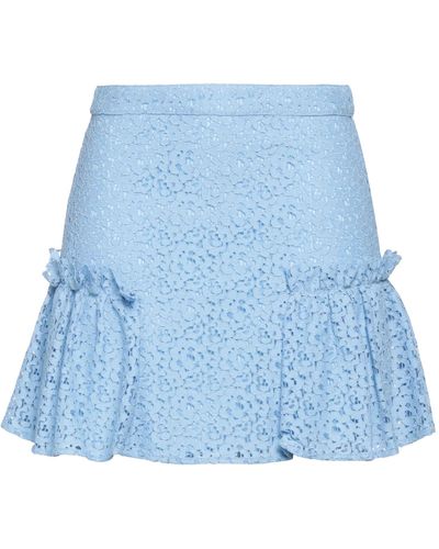 Amen Mini Skirt - Blue