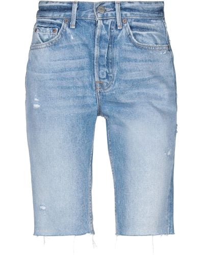GRLFRND Denim Shorts Cotton - Blue