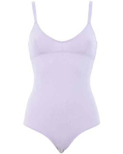 The Nude Label Lingerie Bodysuit - Purple