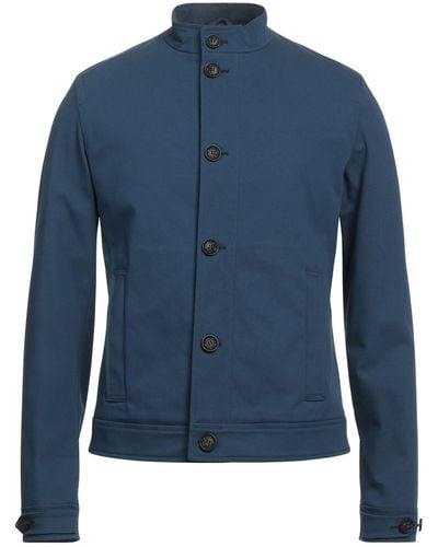 Trussardi Overcoat & Trench Coat - Blue