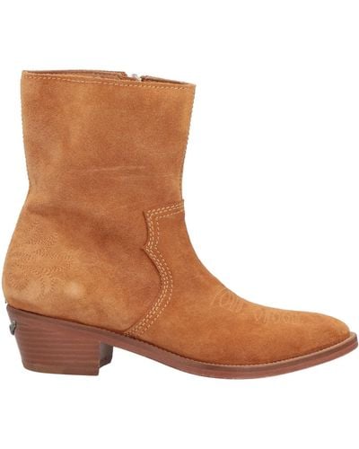 Zadig & Voltaire Ankle Boots - Brown