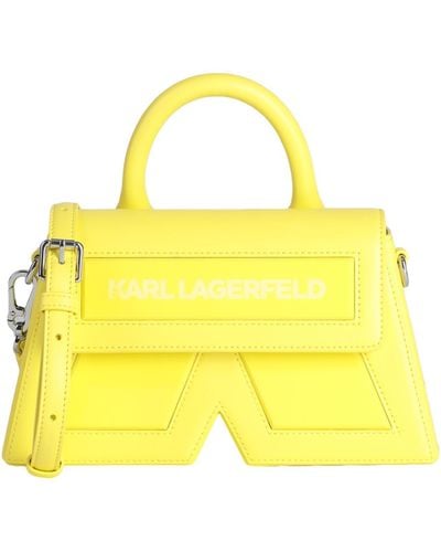 Karl Lagerfeld Bolso de mano - Amarillo