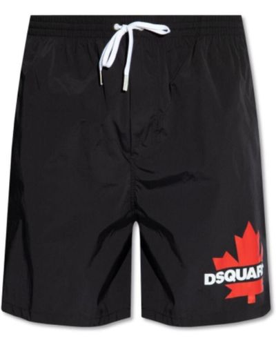 DSquared² Boxer Da Mare - Nero