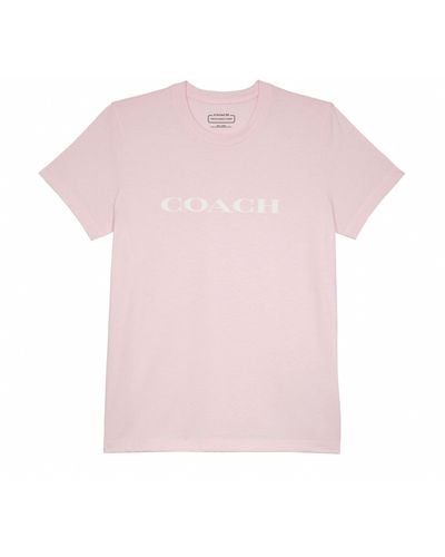 COACH Camiseta - Rosa