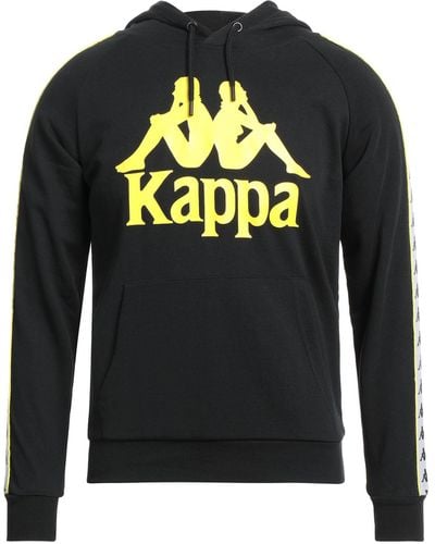 Kappa Gray Hoodie Gold Logo Men's Size Large
