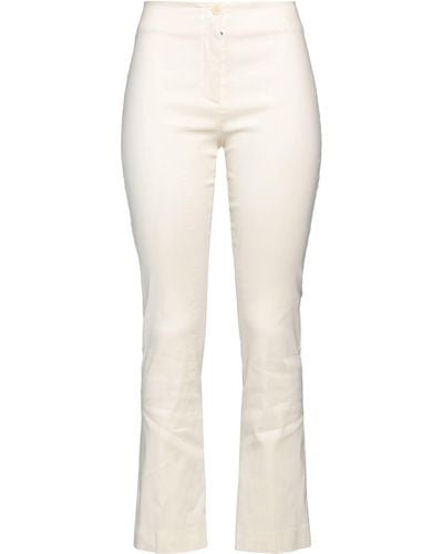 Malloni Trousers - White
