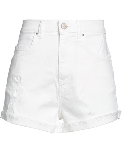 Fifty Four Denim Shorts - White