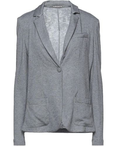Purotatto Suit Jacket - Grey