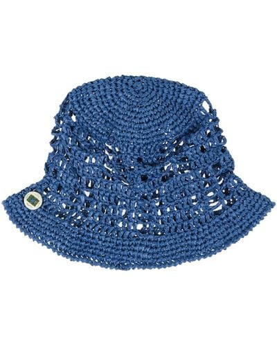 Maria La Rosa Hat - Blue
