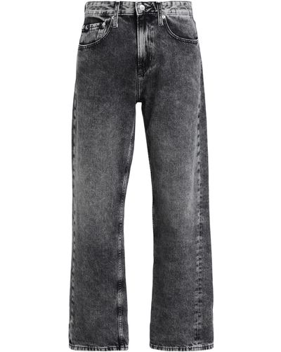 Calvin Klein Pantaloni Jeans - Grigio