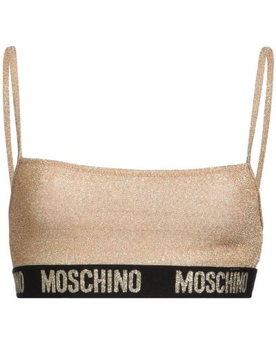 Moschino Bikini Top - Natural