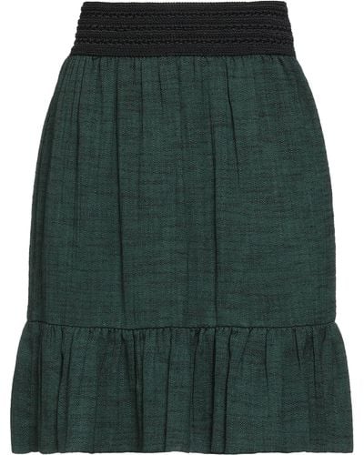Mes Demoiselles Midi Skirt - Green