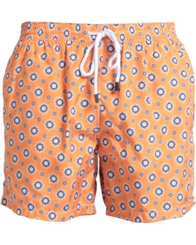 Barba Napoli Swim Trunks - Orange